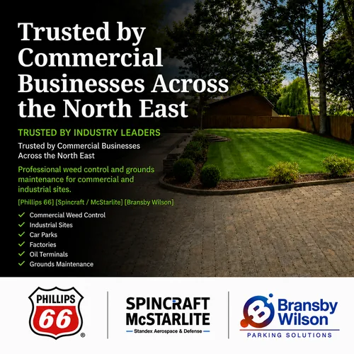 Commercial weed control and grounds maintenance services across the North East